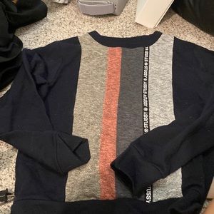 Stussy black pullover- like new